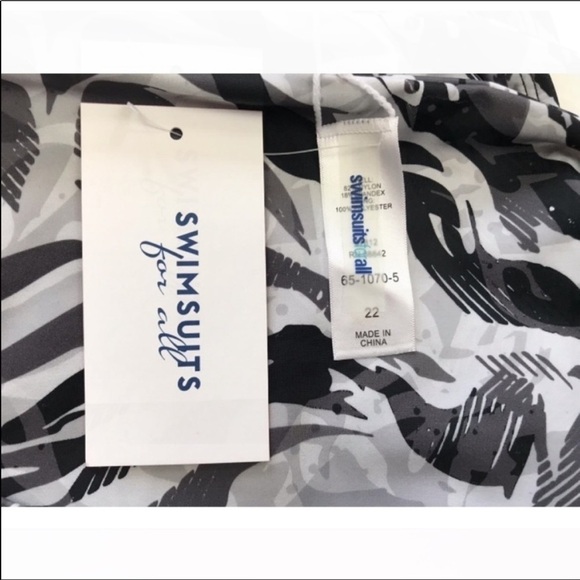 nwt Swimsuits For All Printed Bikini Bottoms - Picture 3 of 4